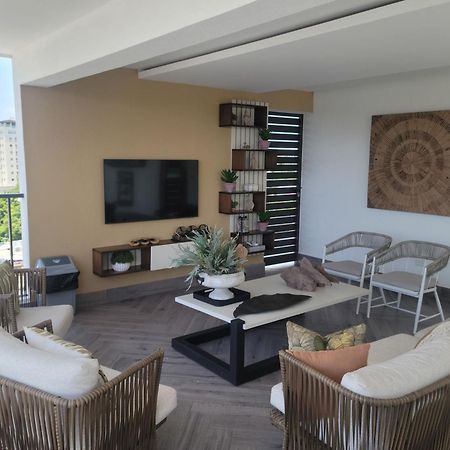 Luxury Apartment Downtown 圣地亚哥洛斯卡巴 外观 照片