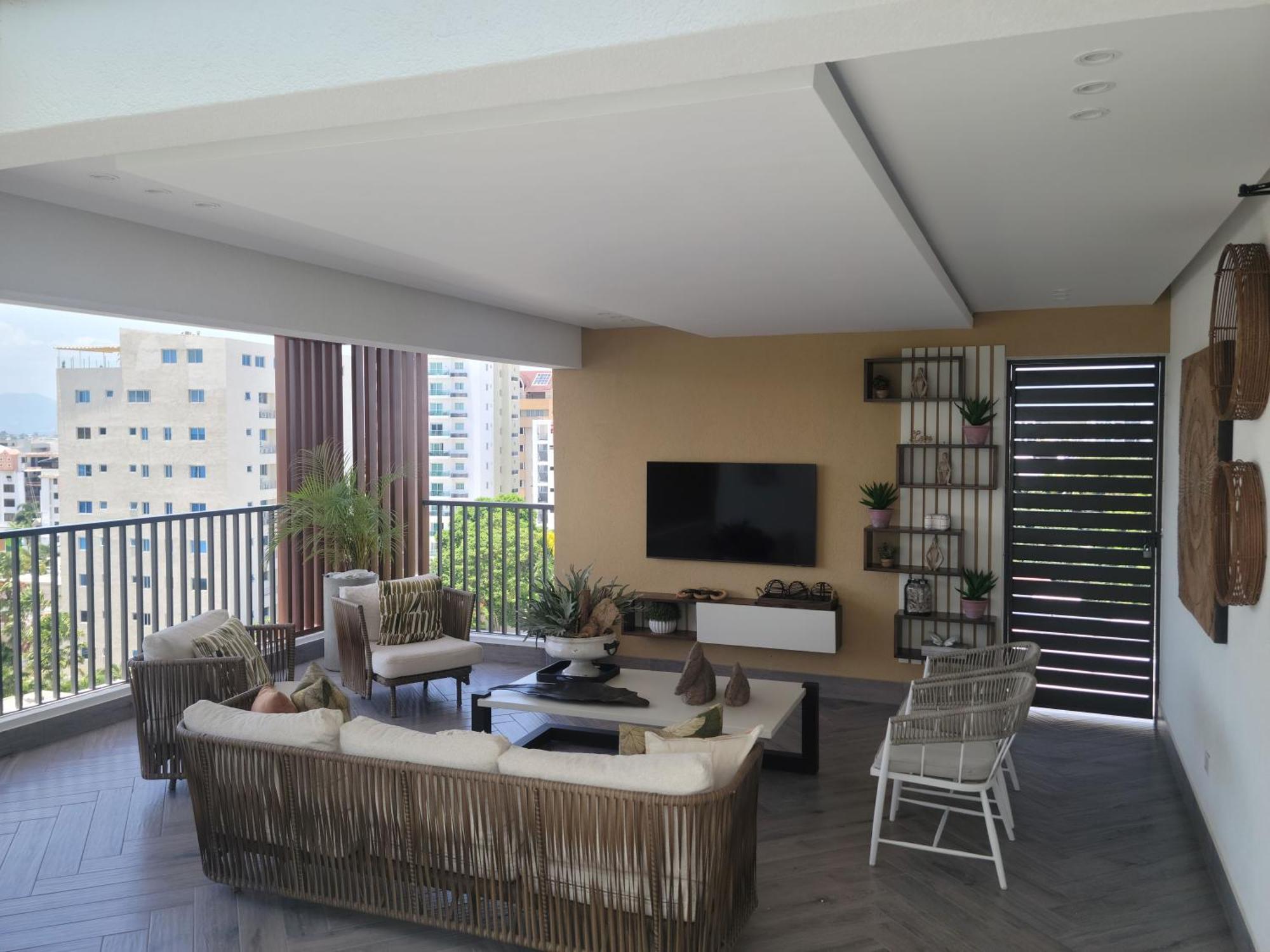 Luxury Apartment Downtown 圣地亚哥洛斯卡巴 外观 照片