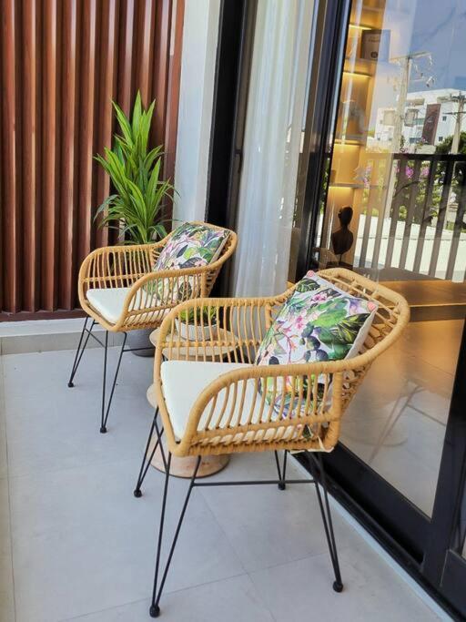 Luxury Apartment Downtown 圣地亚哥洛斯卡巴 外观 照片