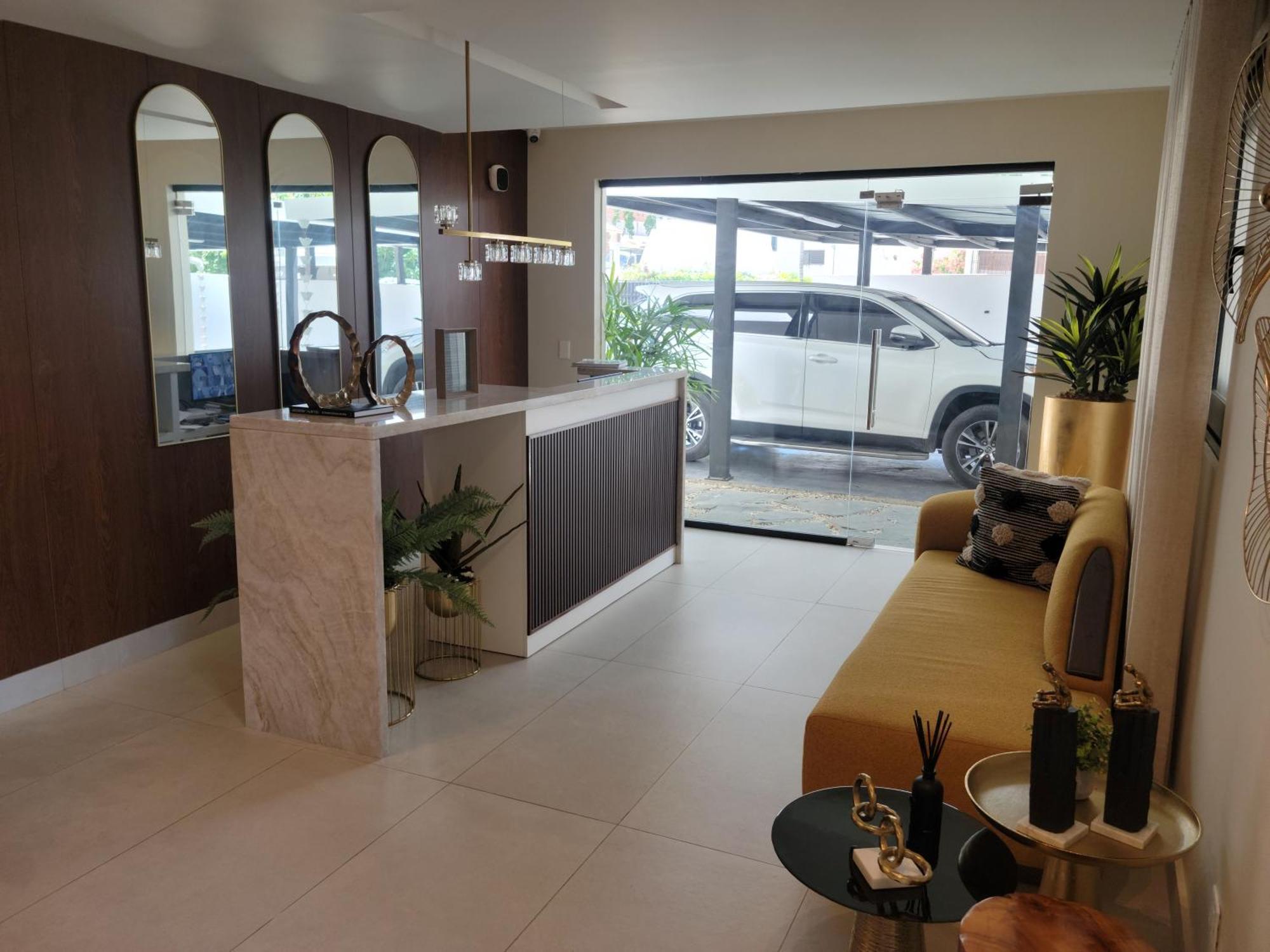 Luxury Apartment Downtown 圣地亚哥洛斯卡巴 外观 照片